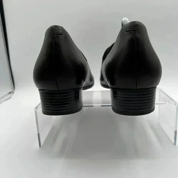 Trotters Moment Womens Leather Slip On Loafers 10.5 N Brown Supportive Shoe - Picture 4 of 13